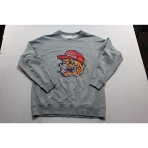 Birds of Condor Sweatshirt Mens L Gray Good Fore Tiger Golf Pullover